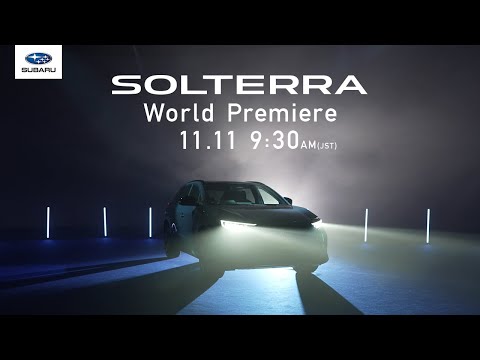 SUBARU SOLTERRA World Premiere