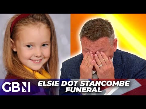 'I can't bear it' - Stephen Dixon in tears as the funeral of Elsie Dot Stancombe takes place