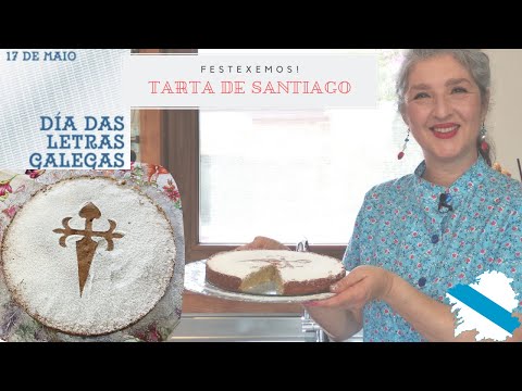 ? TARTA DE SANTIAGO ?con Thermomix® | 17 DE MAIO DIA DAS LETRAS GALEGAS #XELAARIAS