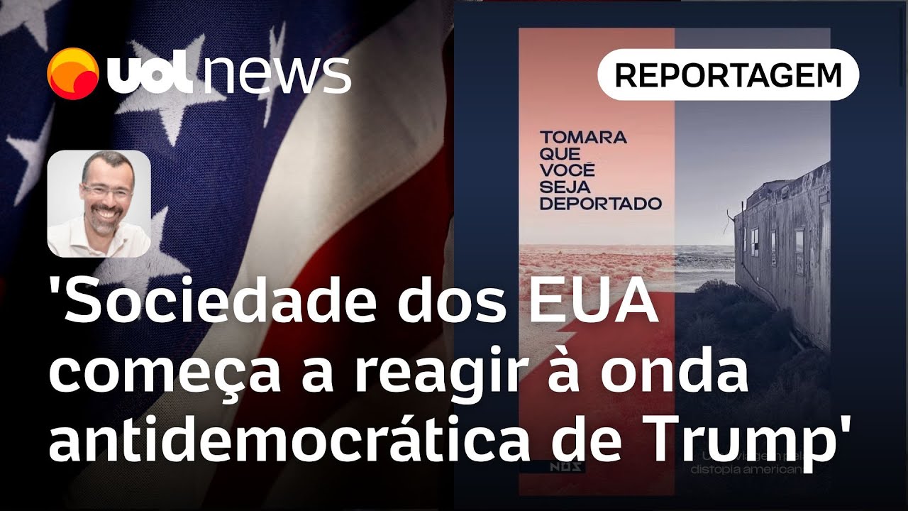 Jamil Chade lança livro sobre perseguição a imigrantes nos EUA Sociedade começa a reagir à Trump