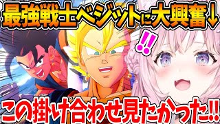 ドラゴンボールZの最強戦士〝ベジット〟の猛強さに大興奮するこよちゃん【ホロライブ/切り抜き/VTuber/ 博衣こより /ドラゴンボールZ 