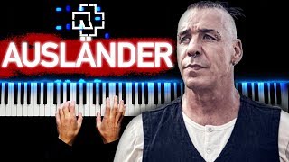 Rammstein - Auslander (Piano Cover)