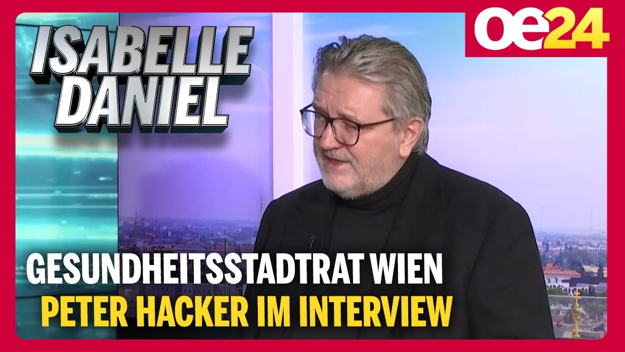 Gastpatienten? Gesundheitsstadtrat Wien Peter Hacker im Interview | Isabelle Daniel