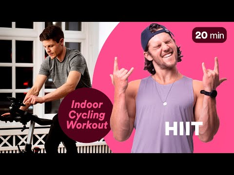 20 Minute HIIT Burn Calories Indoor Cycling Workout | Motosumo