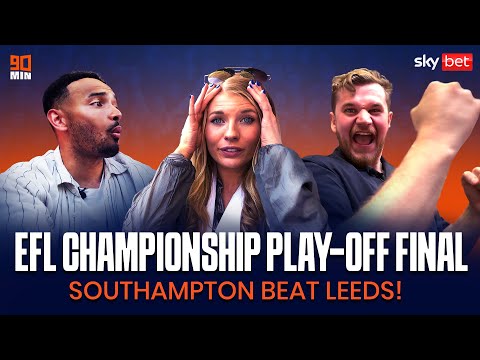 EXPERIENCING THE SKY BET CHAMPIONSHIP PLAY-OFF FINAL 💥 LEEDS vs
SOUTHAMPTON 🏆