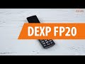 Распаковка DEXP FP20 / Unboxing DEXP FP20