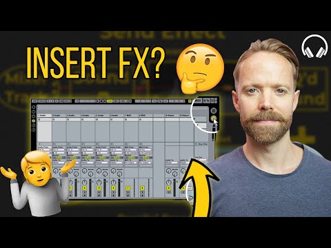 What are Insert Effects in Audio Production?