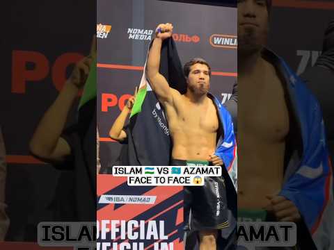 🇺🇿 <strong>Islam</strong> vs Azamat 🇰🇿 Yuzm Yuz keldi ✅🤯😱 #mma #ufc #uzb #rek #mmafighter #sports #reels #boxing