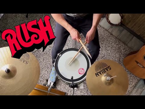 Tom Sawyer drum solo.. on a TWO PIECE KIT?!?!