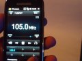 Интерфейс радиоприемника в Samsung GT-I8000