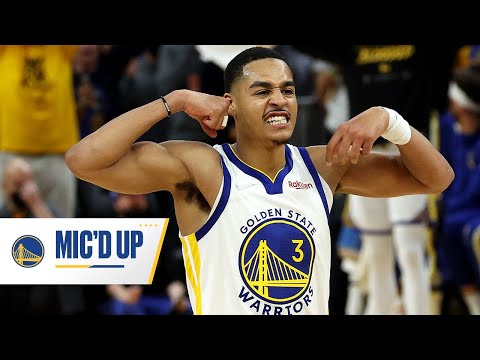 Jordan Poole MIC'D UP For Game 2 of Western Conference Finals video clip