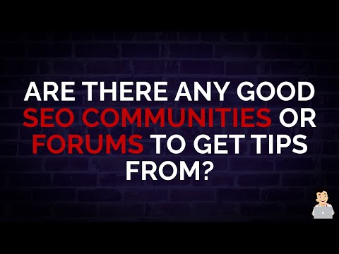 Are There Any Good SEO Communities or Forums to Get Tips From? #shorts