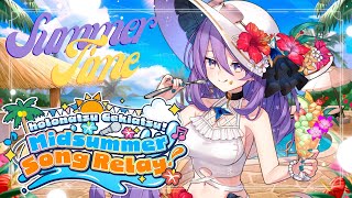 【#ホロナツ歌枠リレー】Summer singing time!🏝️【Moona Hoshinova】