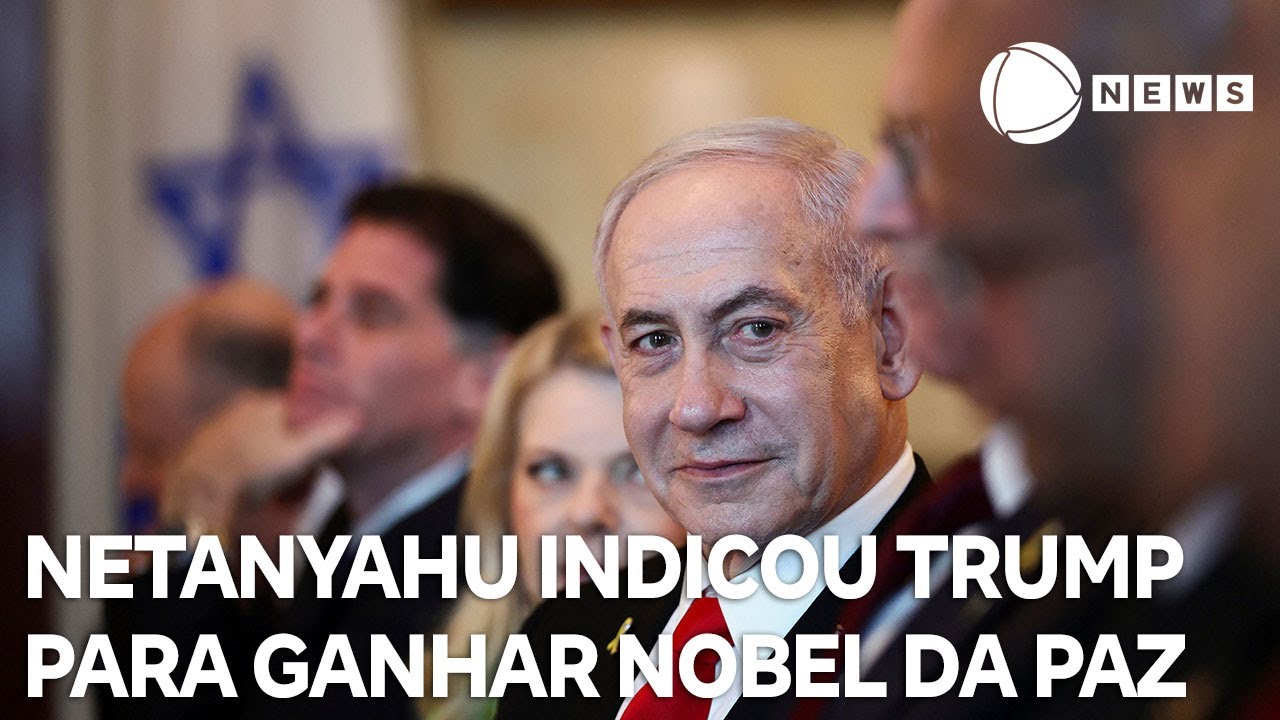 Netanyahu diz ter recomendado Trump para receber Nobel da Paz