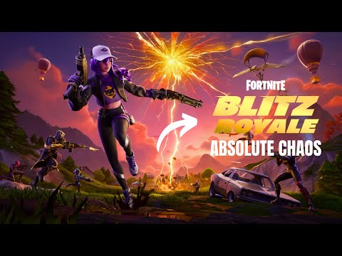 Absolute CHAOS in FORTNITE BLITZ ROYALE