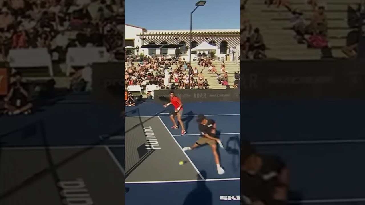 Johns/Johns v Patriquin/Tellez at the Select Medical Orange County Cup (10) #shorts #pickleball