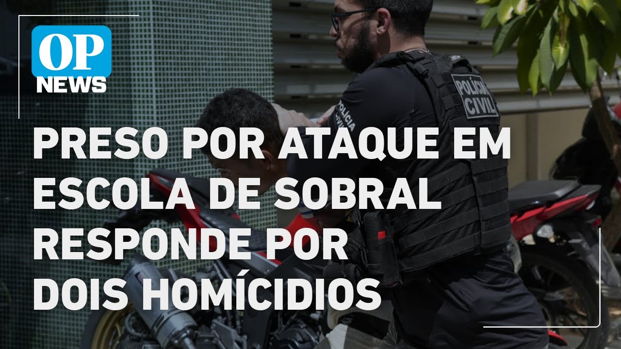 Suspeito de matar dois alunos em escola de Sobral tem extensa ficha criminal | O POVO NEWS
