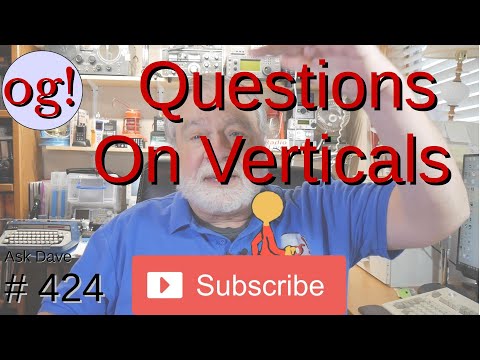 Questions on Verticals? (#424)