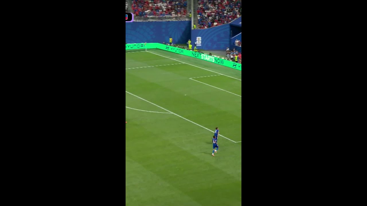 Ismael Saibari tire sur réception et nivelle la marque! #fifaworldcuponyt