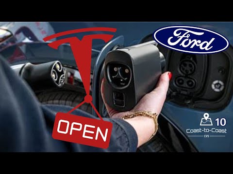 Tesla Transition Begins | Ford Supercharger Access | DCFC Utilization - Coast-to-Coast EVs # 10