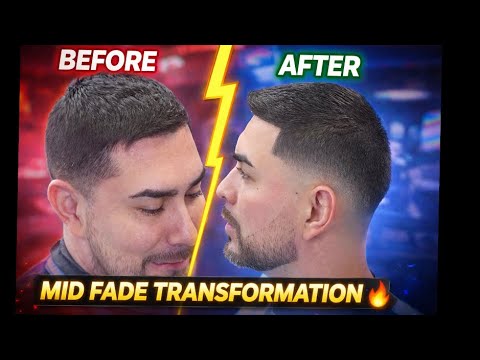 This Mid Fade Completely Changed His Look 😳