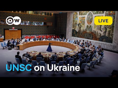 LIVE: UN Security Council briefing - ‘Maintenance of Peace and Security of Ukraine’ | DW News