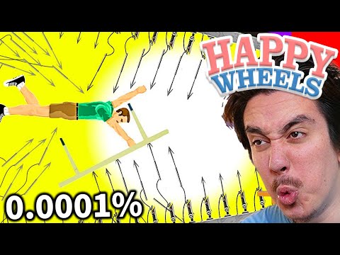 このグロすぎる自転車ゲーム、99％がクリアできません【HappyWheels】