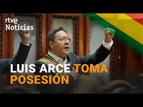 Luis Arce TOMA POSESIÓN y se CONVIERTE en el nuevo PRESIDENTE de BOLIVIA I RTVE