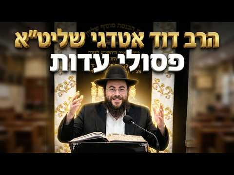 הרב דוד אטדגי שליט"א - דיני פסולי עדות ודיני ממונות בהשכרת רכב