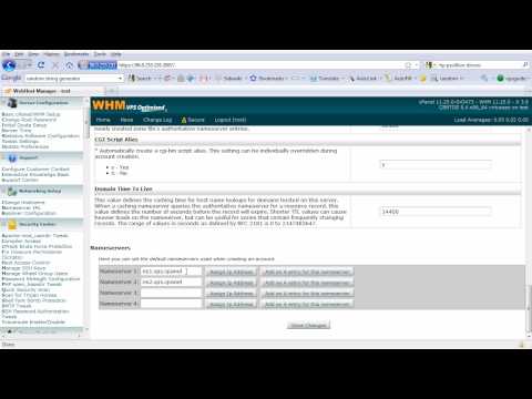 WHM Setup and Configuration (Part 2/7)