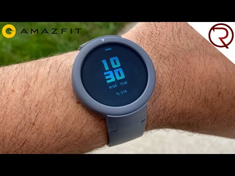 huami amazfit verge lite shark grey smartwatch