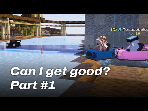 Streaming Boatlabs until I get good - part 1 #minecraft #iceboatracing #f1