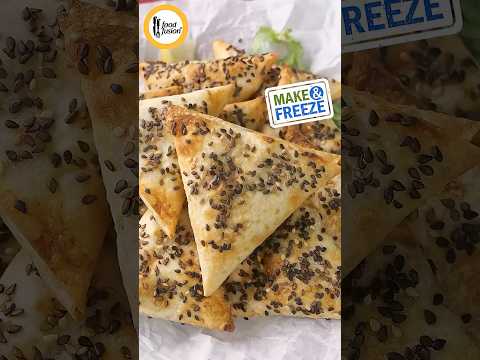 Makhmali Chicken Samosa in Air fryer - Make & Freeze Ramazan Special Recipe by Food Fusion