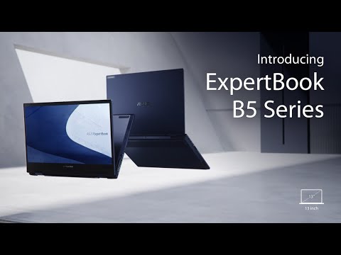 The first ASUS 2-in-1 business laptop with OLED display – ExperBook B5 series (13") | ASUS