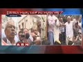 High Tension at Guntur CPM Office : Police Stops CPM Leaders Protest