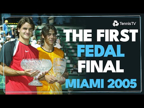 The FIRST Roger Federer vs Rafael Nadal Final! | Miami 2005 Extended Highlights