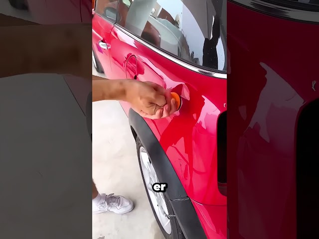 Wie repariert man eine riesige Delle im Auto in Sekunden?