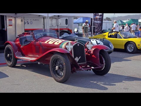 Racing a 1932 Alfa Romeo 8C with Alain de Cadenet! - 2017 Pebble Beach Week