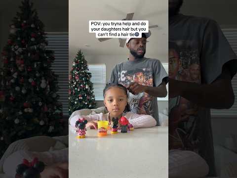 Happens all the time Daddy Does hair 🌚