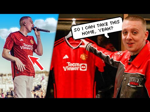 How Aitch Wore An UNRELEASED United Top At Glastonbury 😮🎪