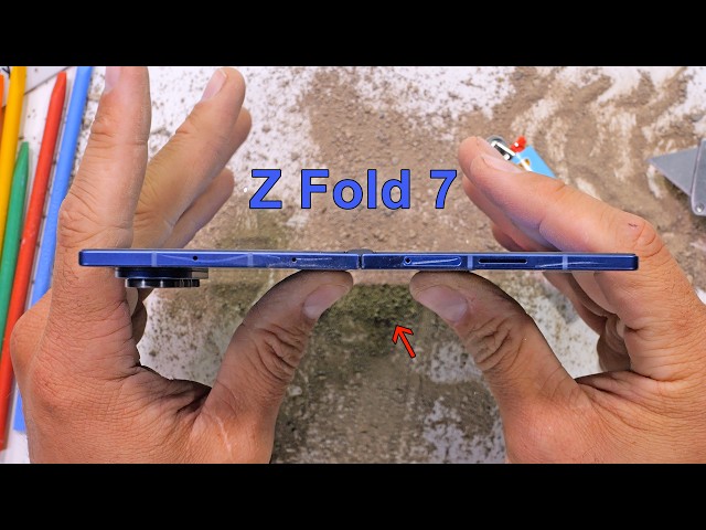 Samsung Z Fold 7 Durability Test --- The End is Near