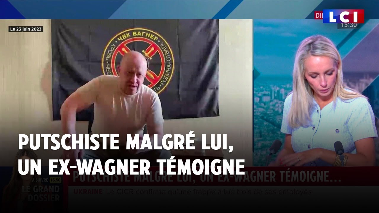 Putschiste malgré lui, un ex-combattant de Wagner témoigne