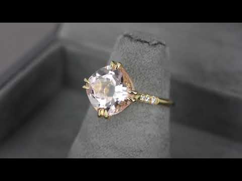 "Фата Моргана" золотое кольцо на заказ в Москве