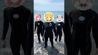 ウェットスーツを着てばんばらばんばらばんばらばん #うおむすめ #踊ってみた #釣りガール
