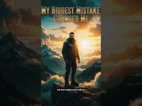 "My Biggest Mistake Changed My Life Forever 💔 | Deep Life Lessons 2025 | #motivationalvideo #shorts