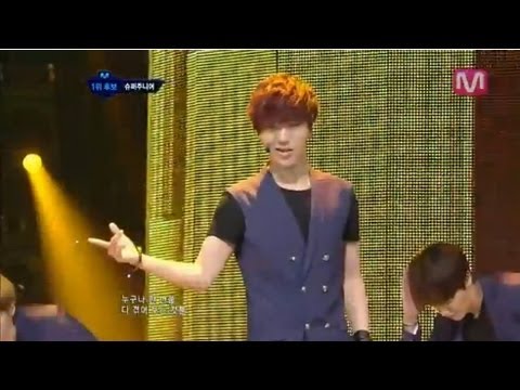 슈퍼주니어_Sexy Free & Single (Sexy Free & Single by Super Junior@Mcountdown 2012.07.19)