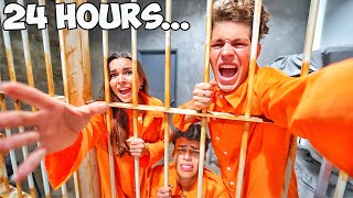 LOCKED IN PRISON FOR 24 HOURS CHALLENGE!