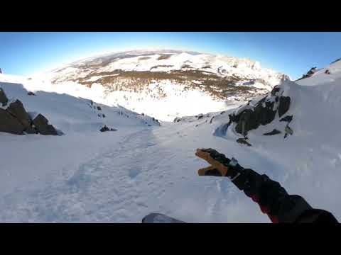 Backcountry Snowboarding With An All Terrain Ultra FS Ebike from M2S Bikes