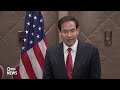 WATCH: Rubio speaks to reporters about Ukraine-Russia talks, easing of Syria sanctions  - 23:25 min - News - Video