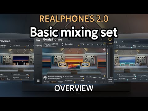 Realphones 2 0: Full-featured mixing toolkit